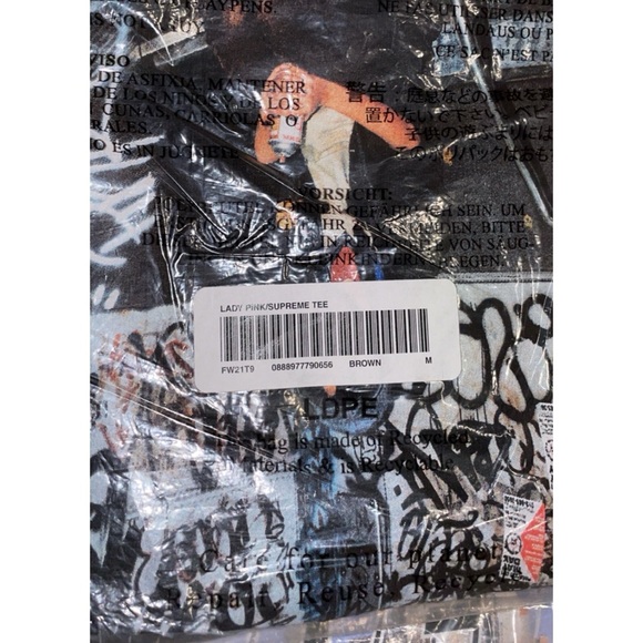 Supreme Lady Pink Tee Fall/Winter 2021 Season - Picture 2 of 3